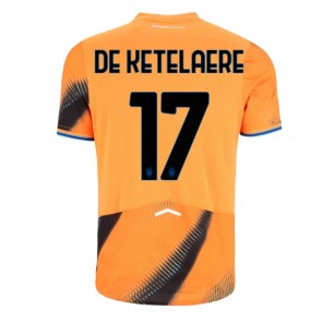 Atalanta Charles De Ketelaere #17 Alternativní Dres 2025-26 Krátký Rukáv
